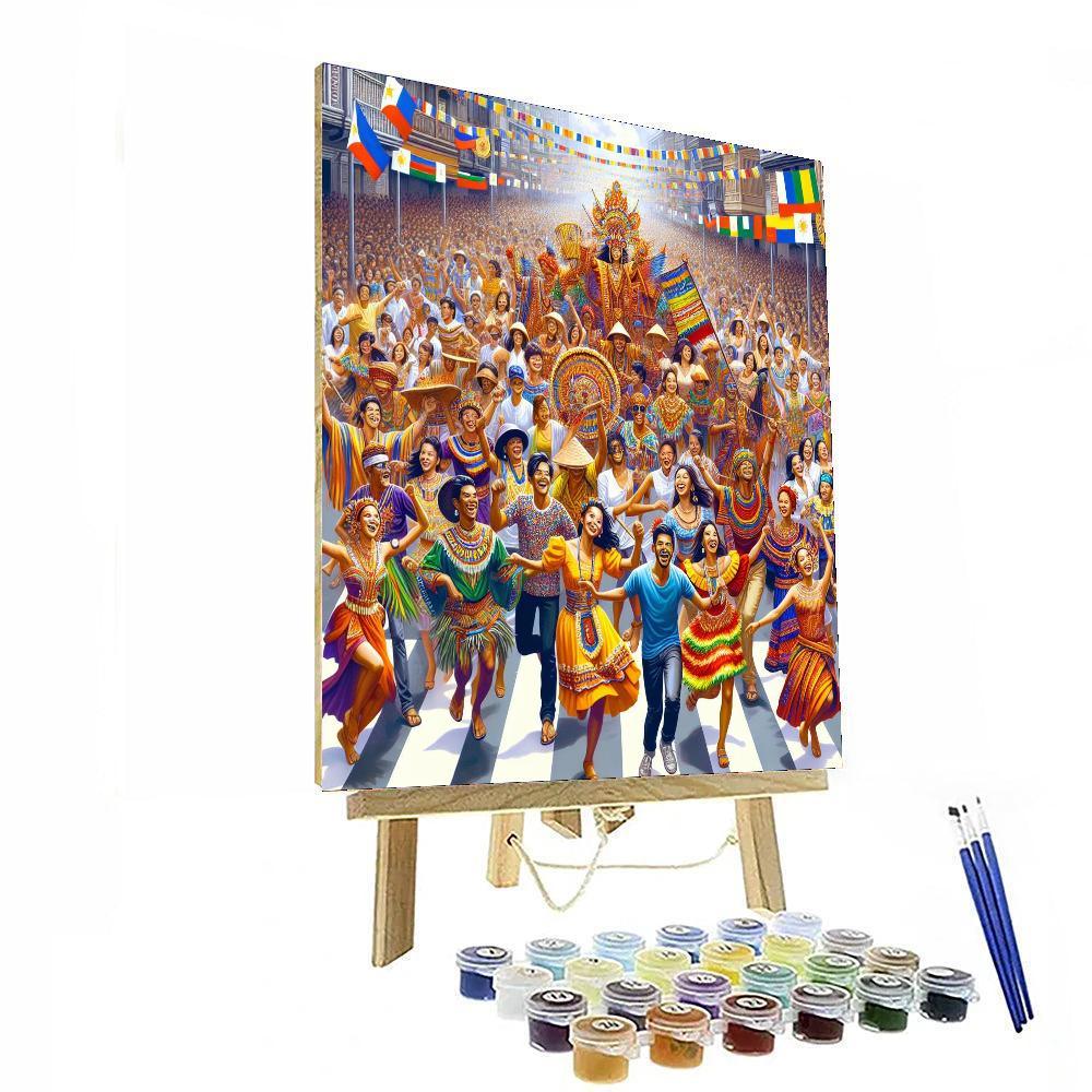 Sinulog Festival - Cebu Numbered Painting Kits