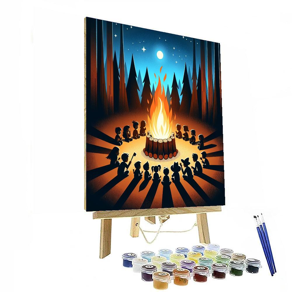 Campfire Tales Numbered Painting Kits