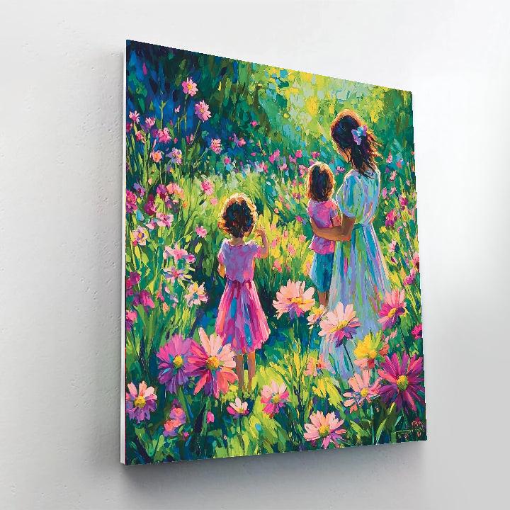 Mothers And Nature Paint By Number