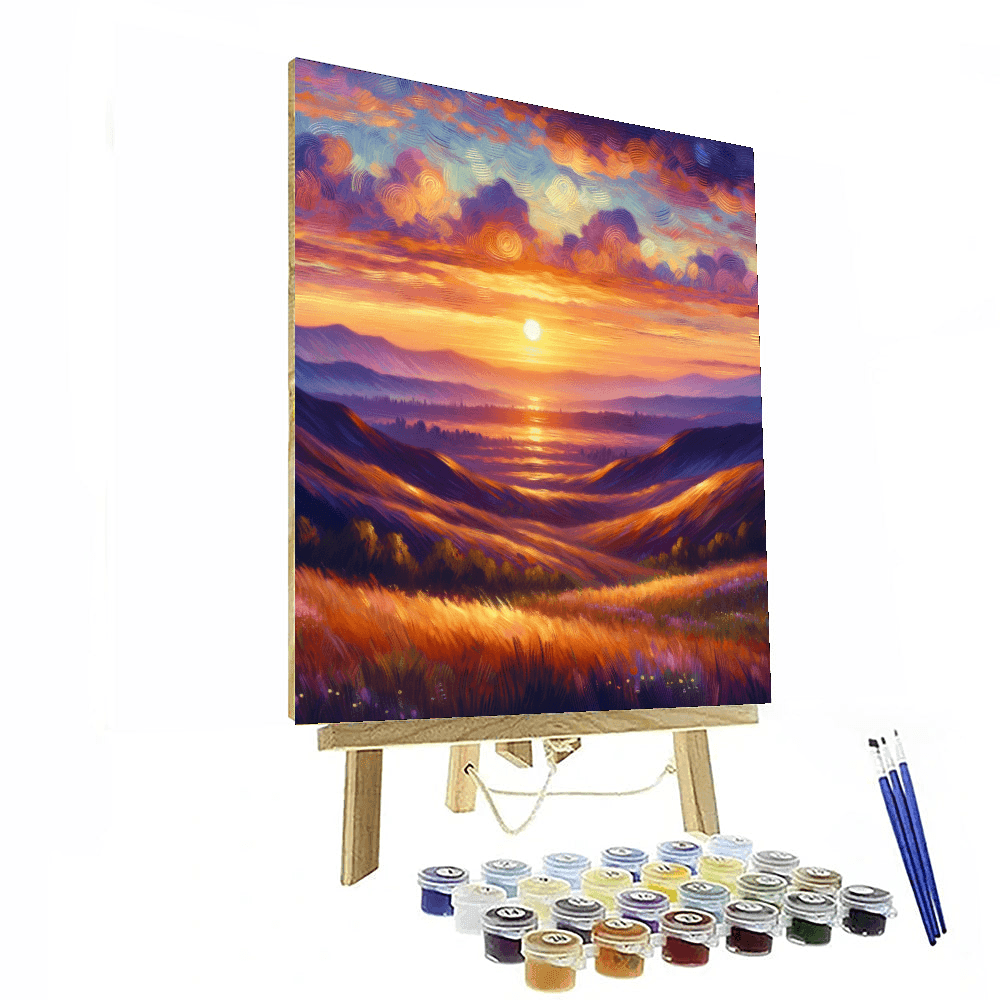 Luminous Twilight Glow Paint By Numbers Kits