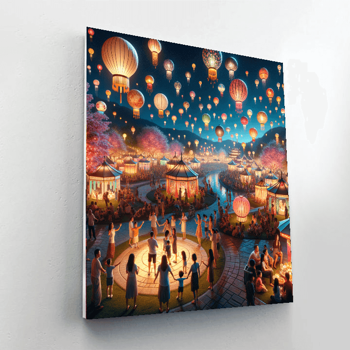 Lantern Festival Paint By Numbers Kits