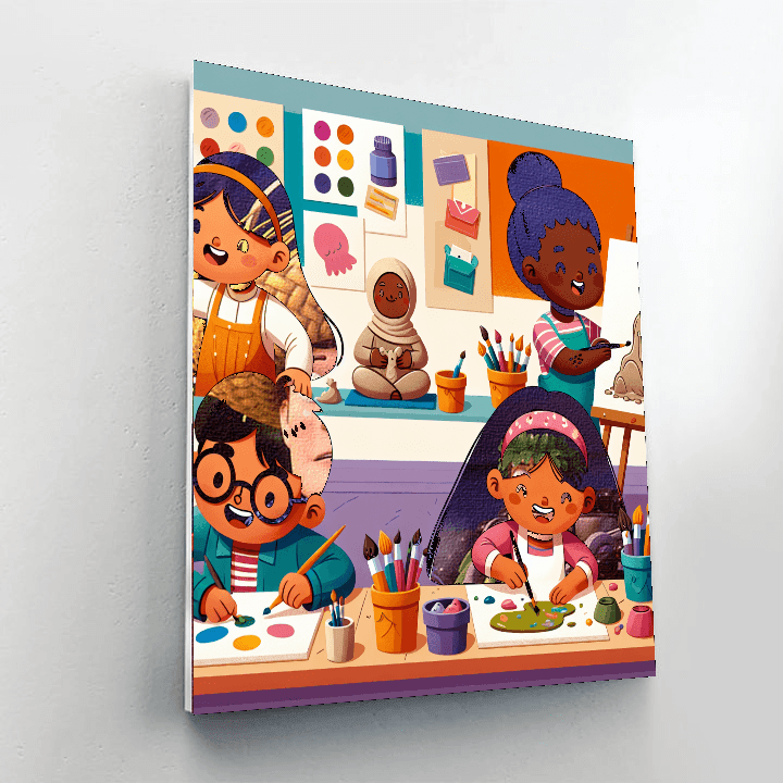 Creative Workshop Painting By Numbers Kit