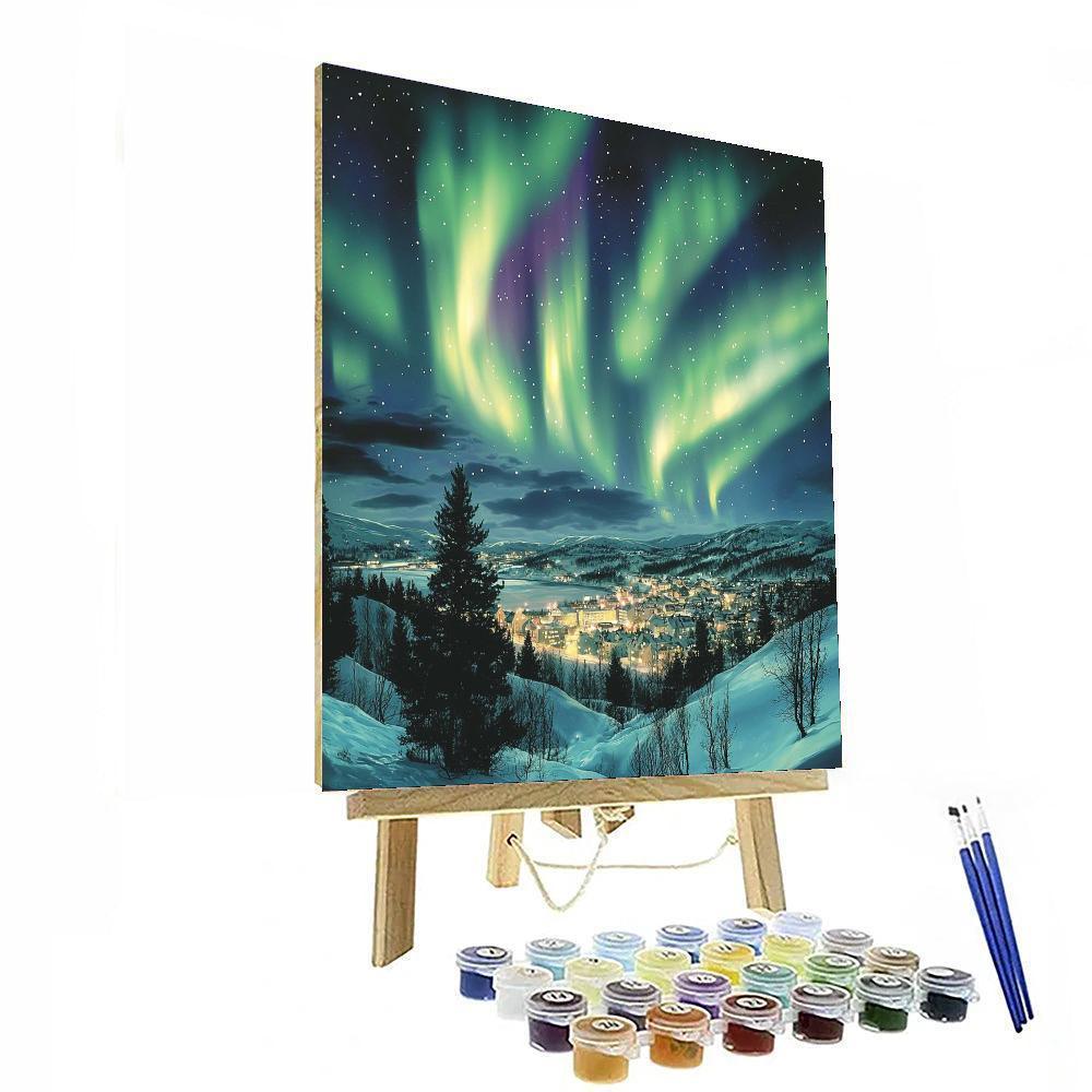 Northern Lights - Tromsø Paint By Numbers