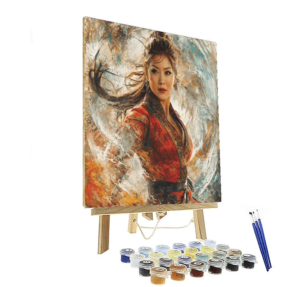Michelle Yeoh: The Fearless Trailblazer Of Action Painting By Numbers Kit