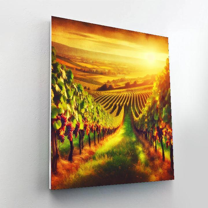 Sun-kissed Vineyard Retreat Paint By Numbers