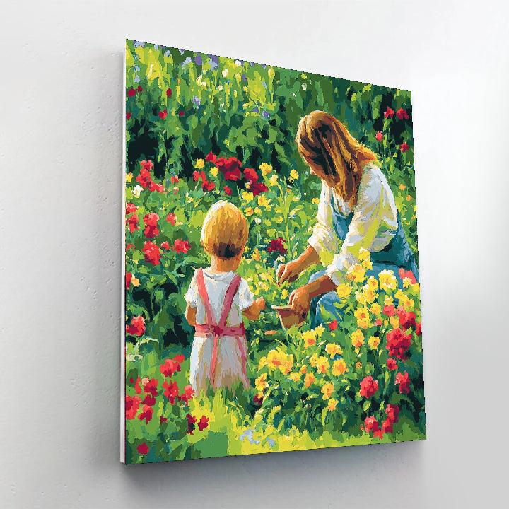 Glimpse Of Mother's Wisdom Numbered Painting Kits