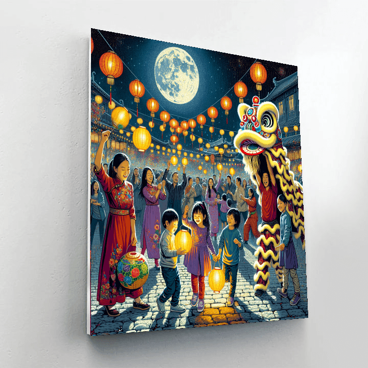 Mid-autumn Festival - China Number Painting