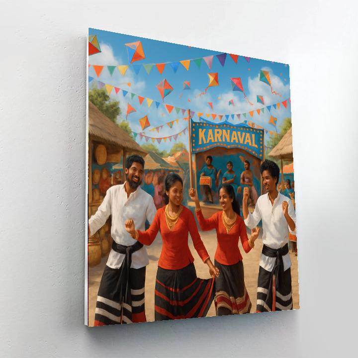 Karnaval - Maldives Paint By Numbers Art