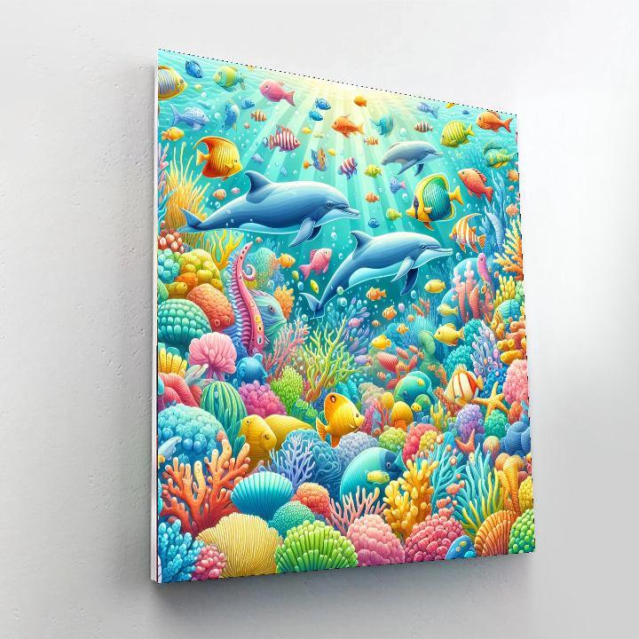 Mystical Underwater Paradise Paint By Numbers
