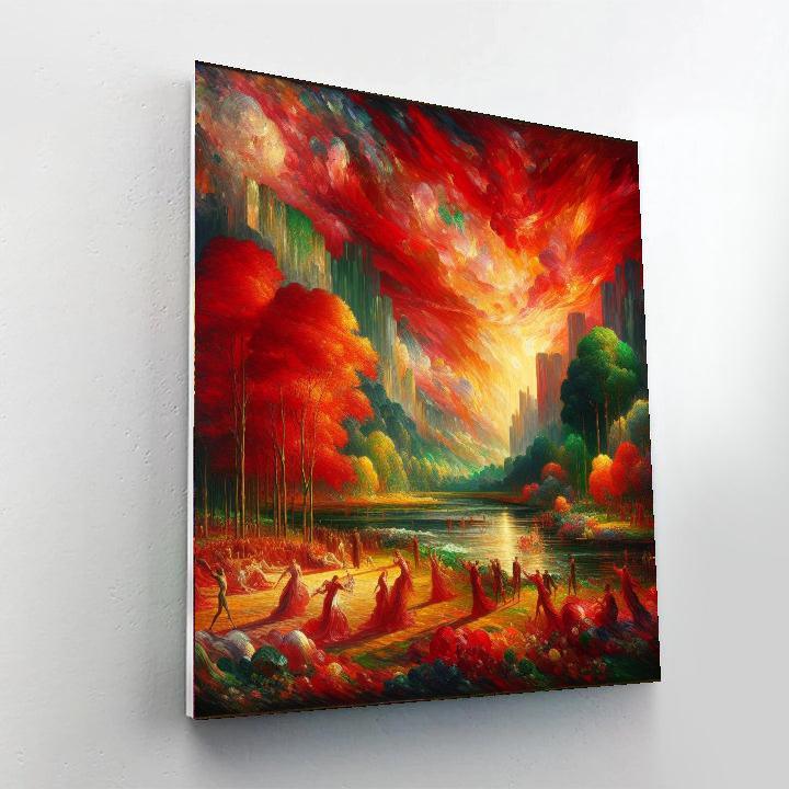 Frida's Vibrant Muse Paint By Number