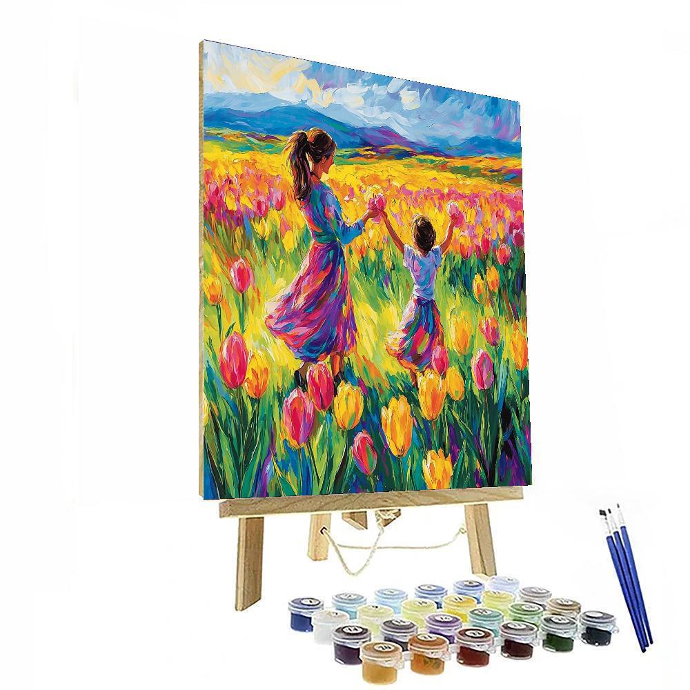 Spring’s Song Number Painting