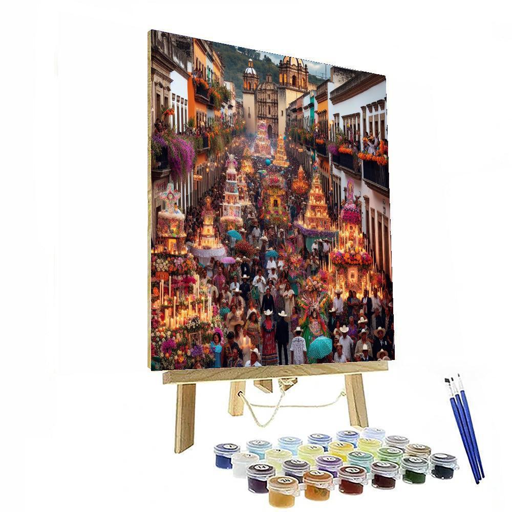 Fiesta De Los Muertos - Oaxaca DIY Paint By Numbers