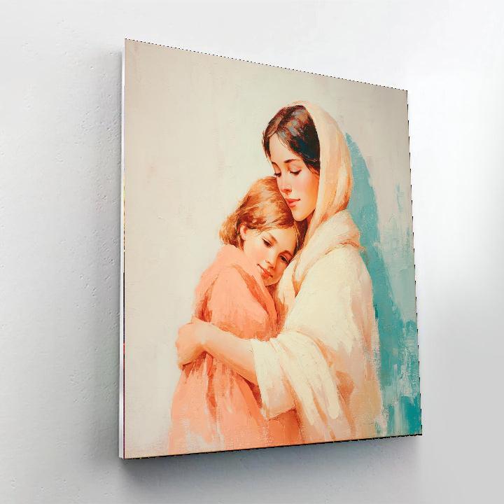 Warm Hugs And Sweet Smiles Numbered Painting Kits