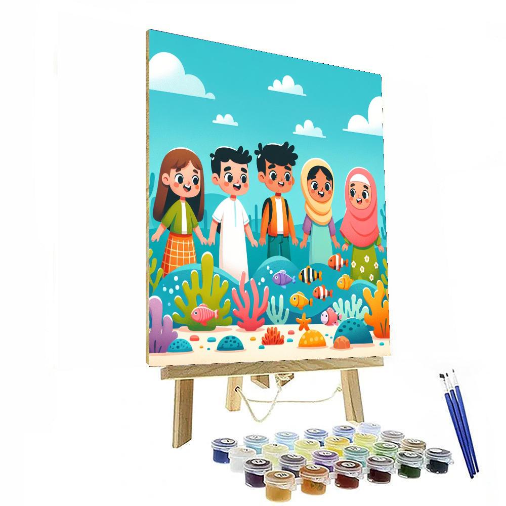 Underwater Utopia Paint By Color