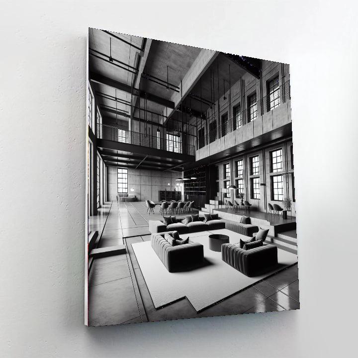 Modern Industrial Chic Paint By Number