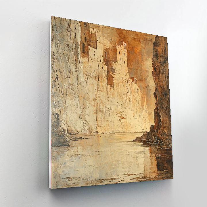 Michelangelo Inspired Veil Of Nature  Paint By Numbers