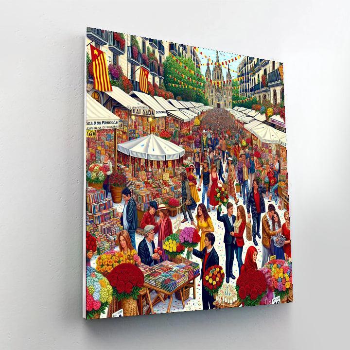 Dia De Sant Jordi - Spain DIY Paint By Numbers