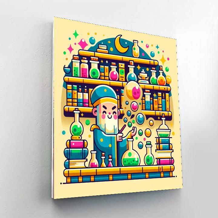 Magic Wizard's Lab DIY Paint By Numbers