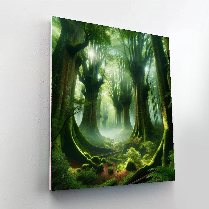 Mystical Woodland Whispers Painting By Numbers Kit