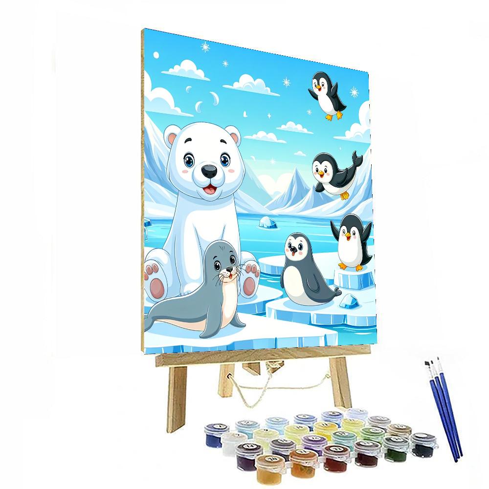 Exploring Arctic Adventures Paint By Numbers Art