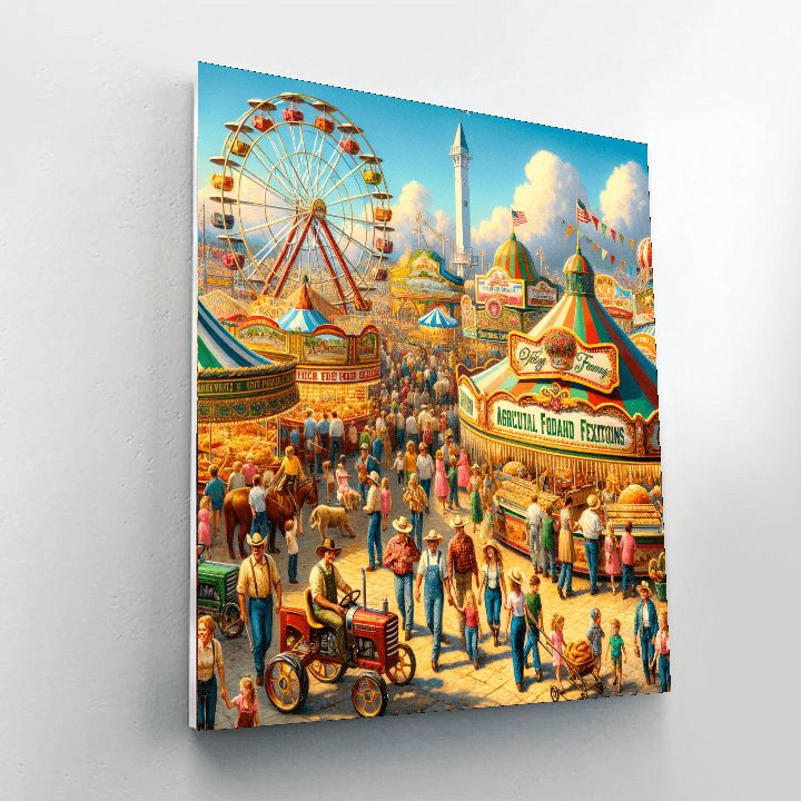 The Big E - United States Paint By Color