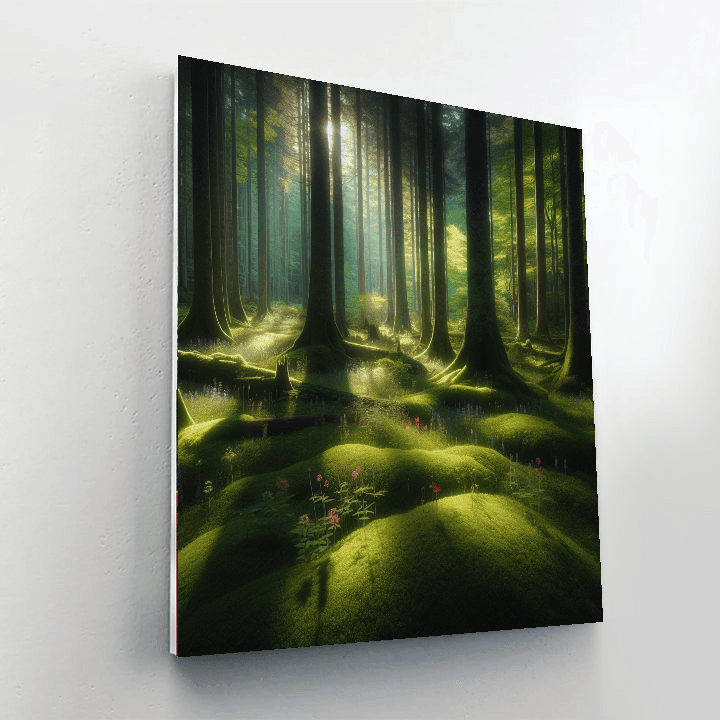 Secluded Forest Haven Paint By Numbers