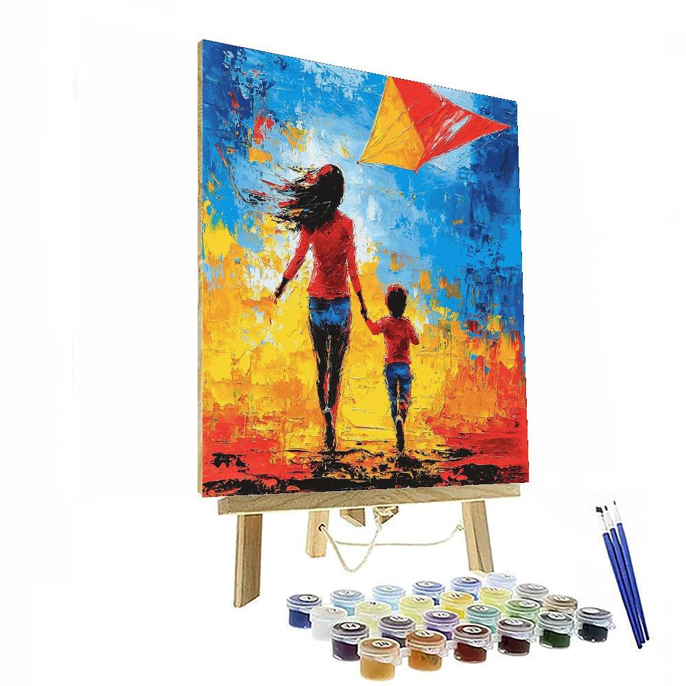 Together We Soar Painting Number Kit