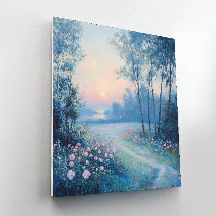 Edgar Degas Inspired Melodies Of Dawn  Paint By Numbers Kits