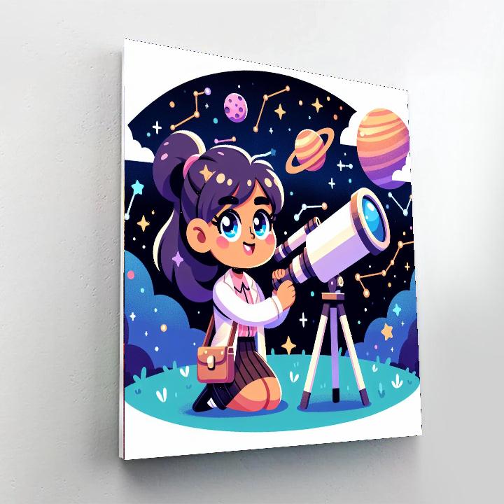 Astronomical Space Exploration Paint By Numbers Kits