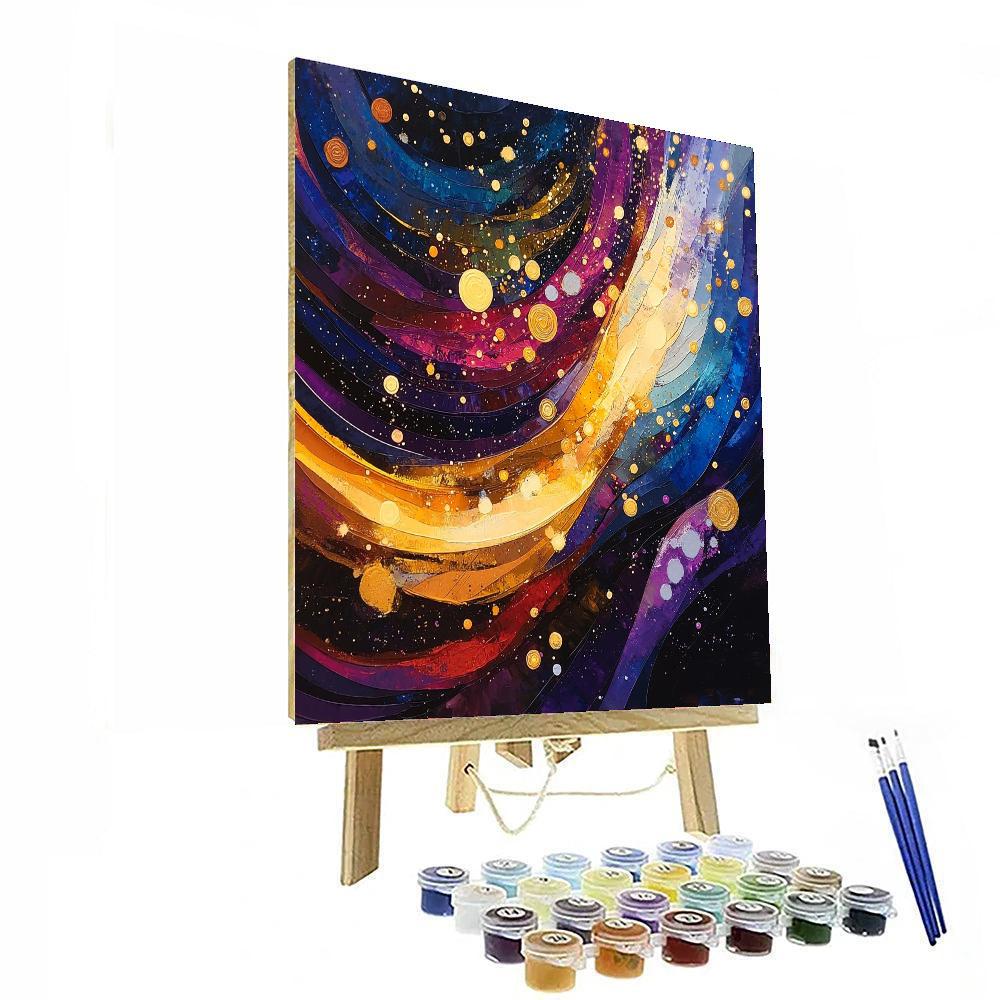 Michelangelo Inspired Radiant Cosmos  Numbered Painting Kits