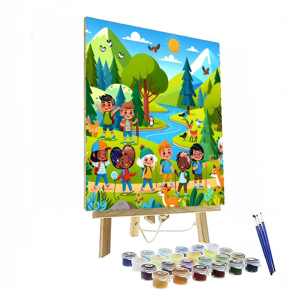 Creative Outdoor Adventure Numbered Painting Kits