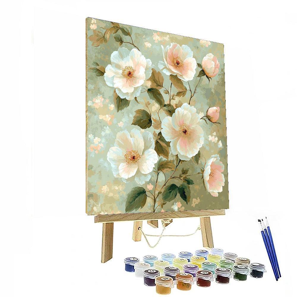 Michelangelo Inspired Eternal Blossom  Paint By Color