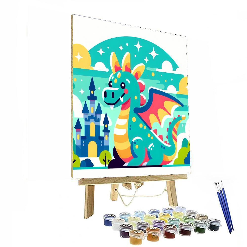 Kingdom Of Dragons Paint By Color