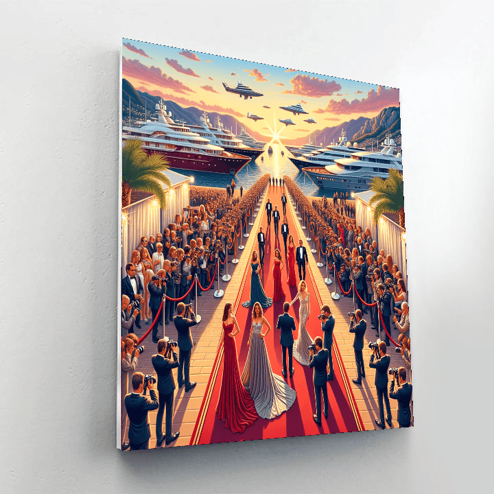 Cannes Film Festival - France Paint By Color