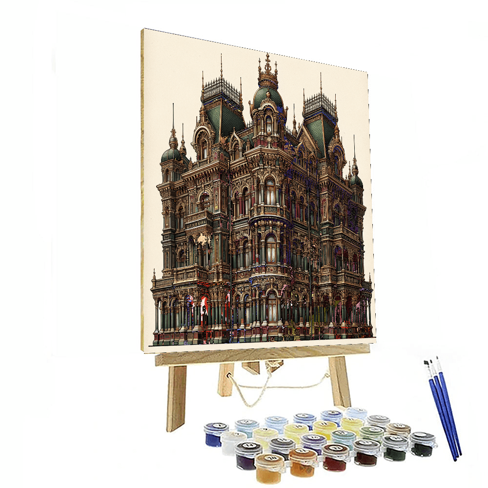 Elegant Victorian Splendor Numbered Painting Kits