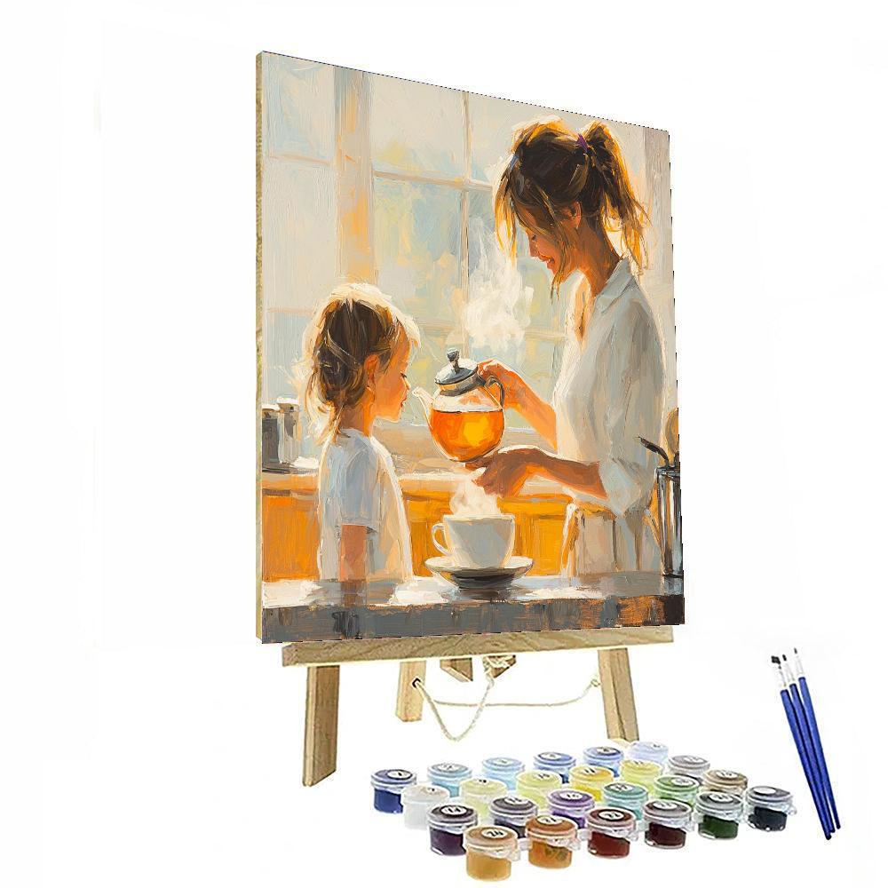 Morning Tea Ritual Paint By Numbers Kits