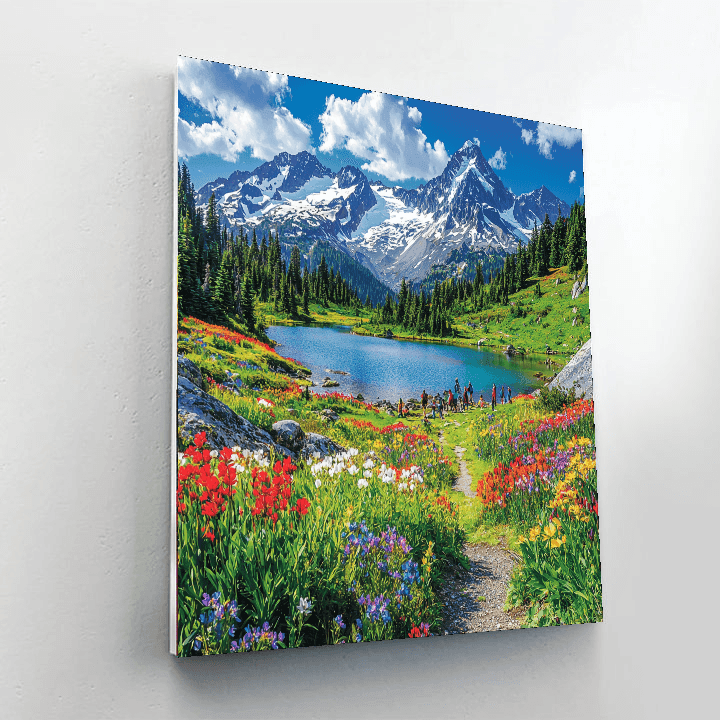 Banff National Park Paint By Color