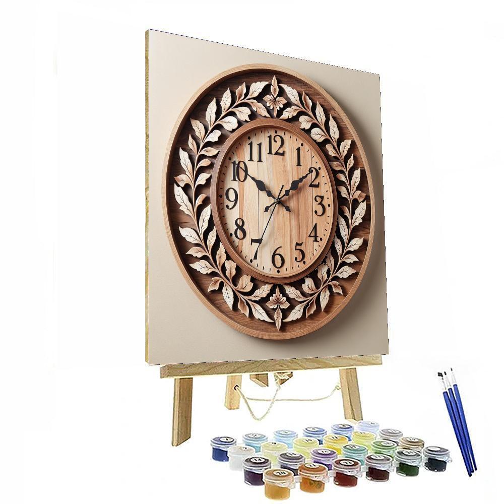 Maple Grove Clock Painting Number Kit