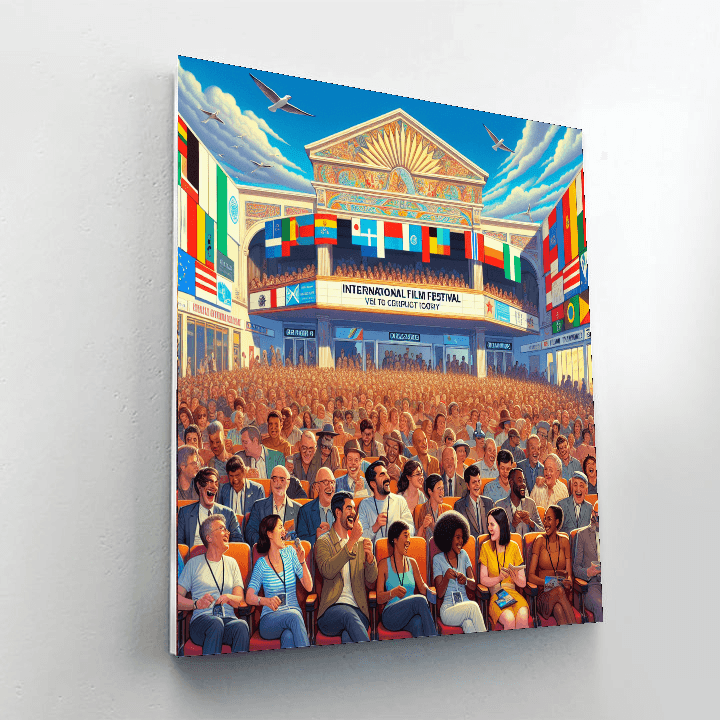 The Durban International Film Festival Number Painting