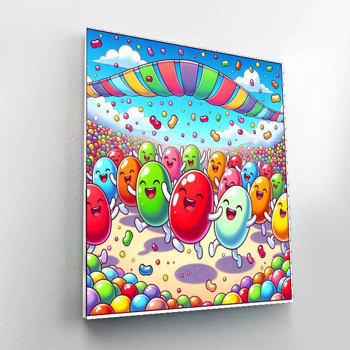 Joyous Jellybean Jubilee Paint By Number