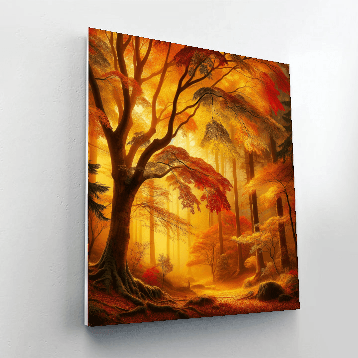 Autumn Tranquility Numbered Painting Kits