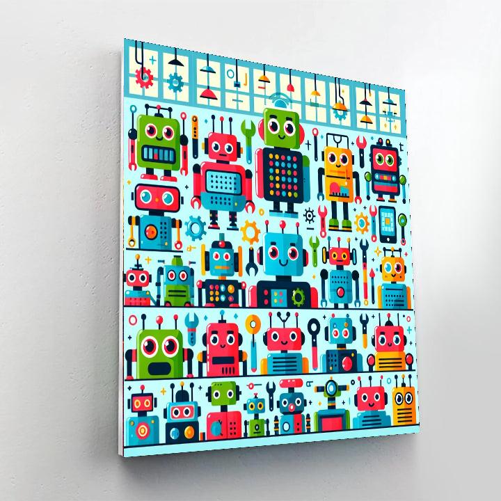 Robotic Workshop Paint By Color