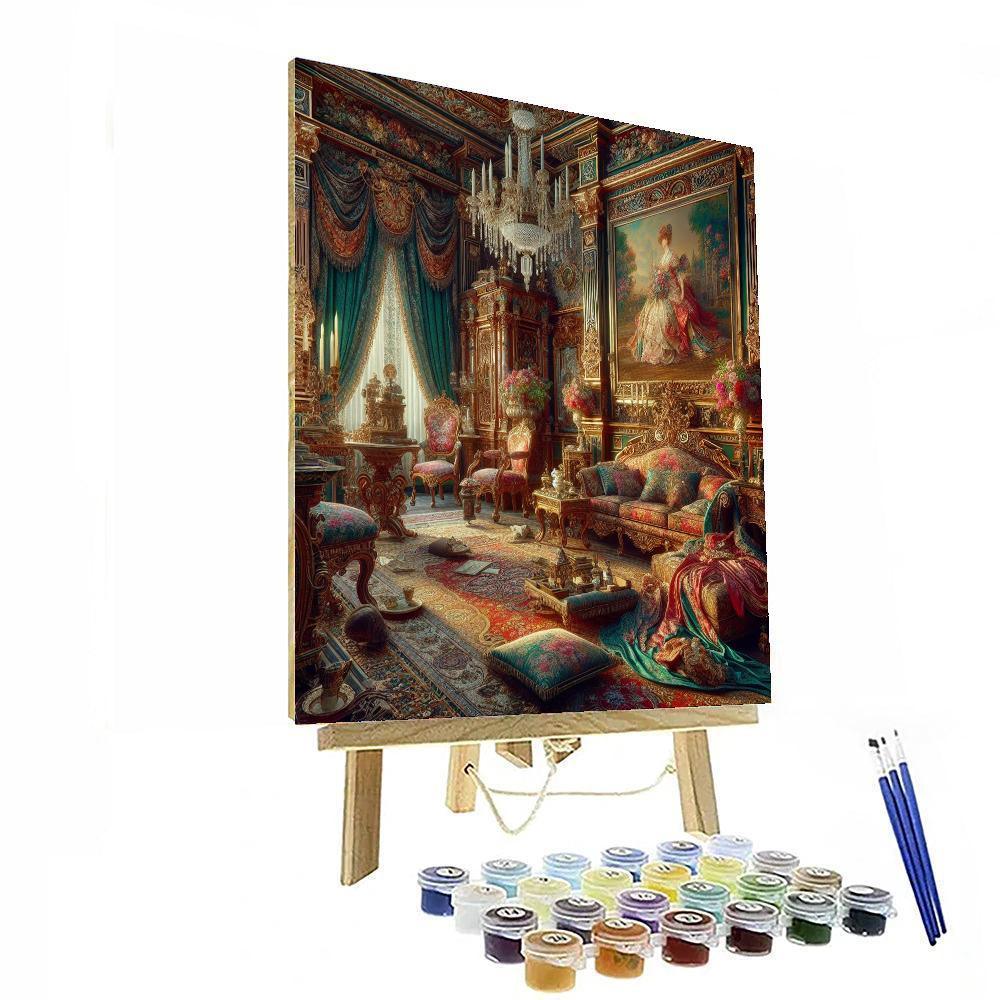 Elegant Victorian Charm Paint By Numbers
