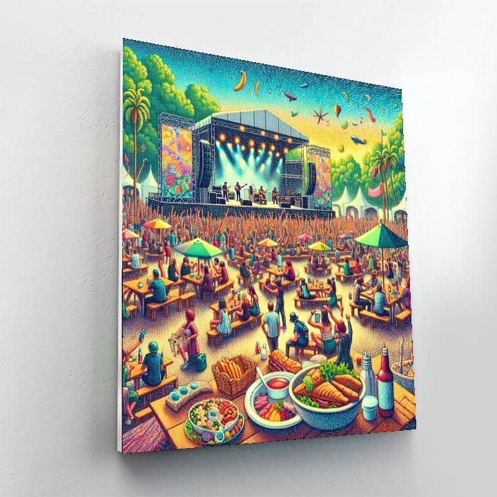 Voodoo Music + Arts Experience - New Orleans, Usa Numbered Painting Kits