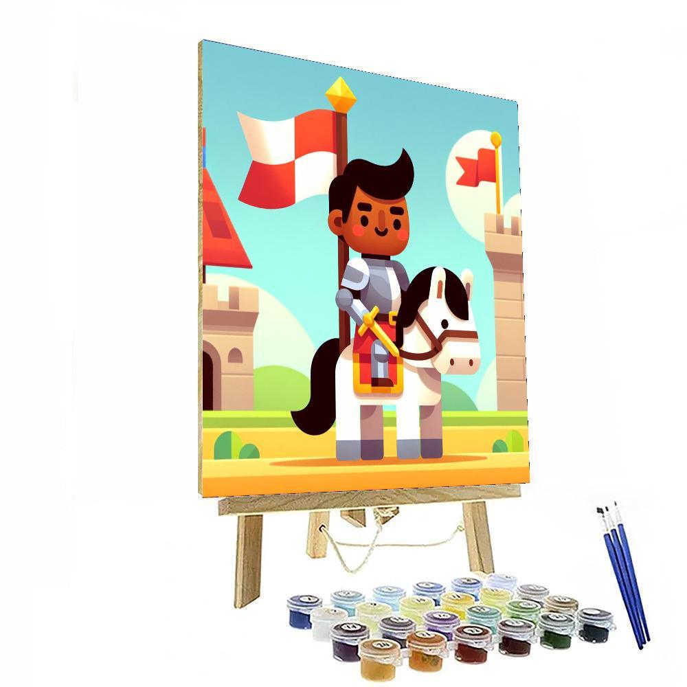 Castle Knight Adventure Paint By Numbers Kits