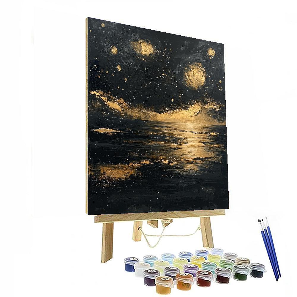 Mark Rothko Inspired Echoes Of The Universe  Painting By Numbers Kit