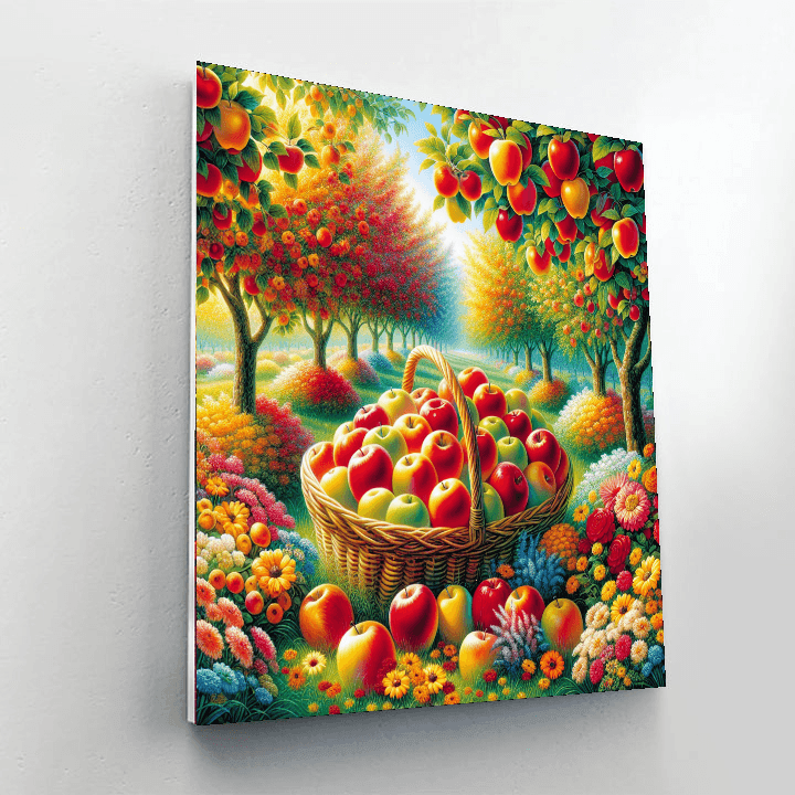Sunny Orchard Harvest Paint By Numbers