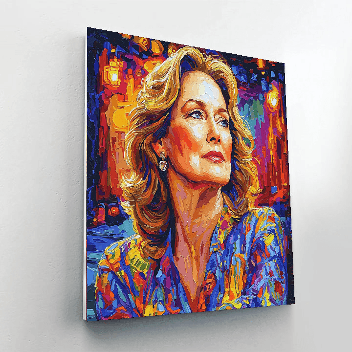 Meryl Streep: The Master Of Dramatic Elegance Paint By Numbers