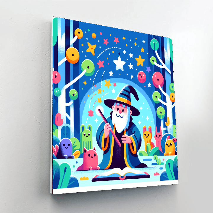 Magical Wizard World Numbered Painting Kits
