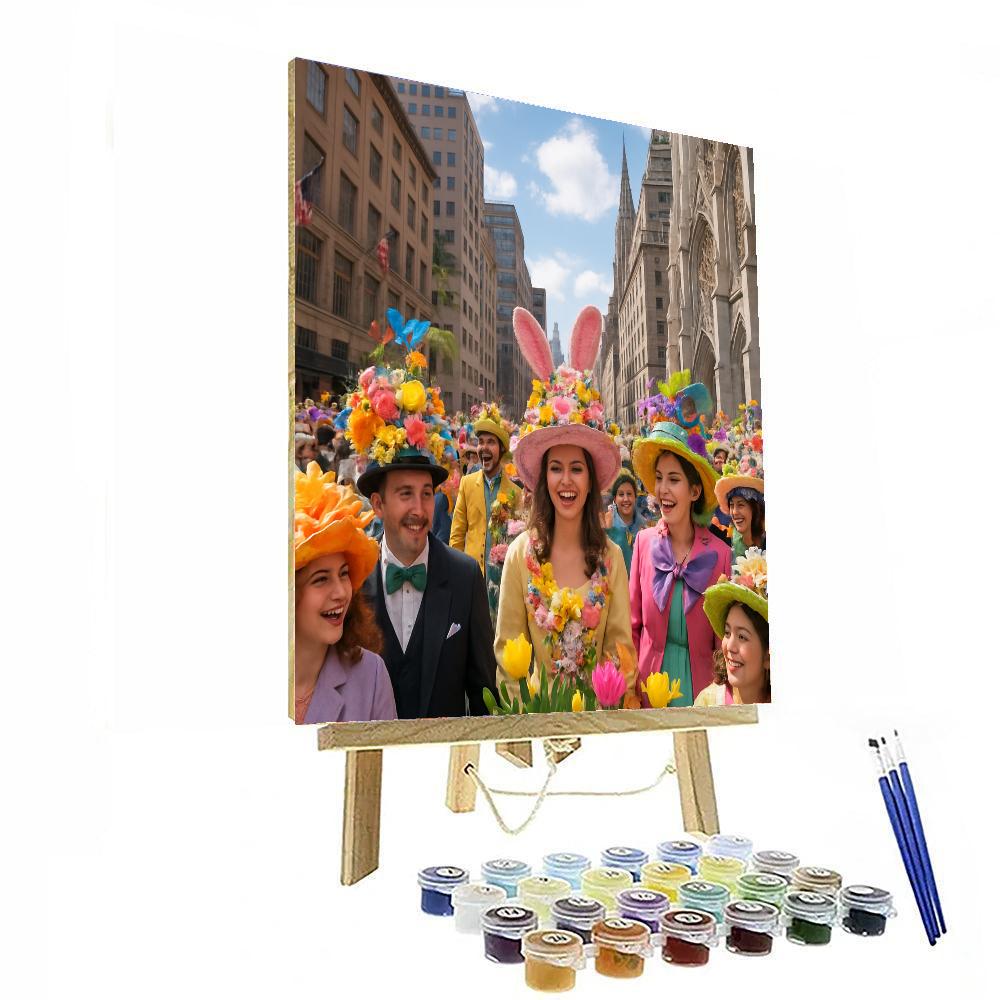 Easter Parade And Bonnet Festival - New York Paint By Number